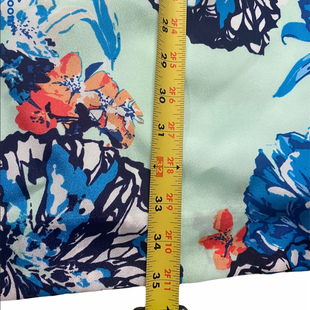 Size 12 J. Crew Floral Short Sleeve Shift Dress - Picture 7 of 10
